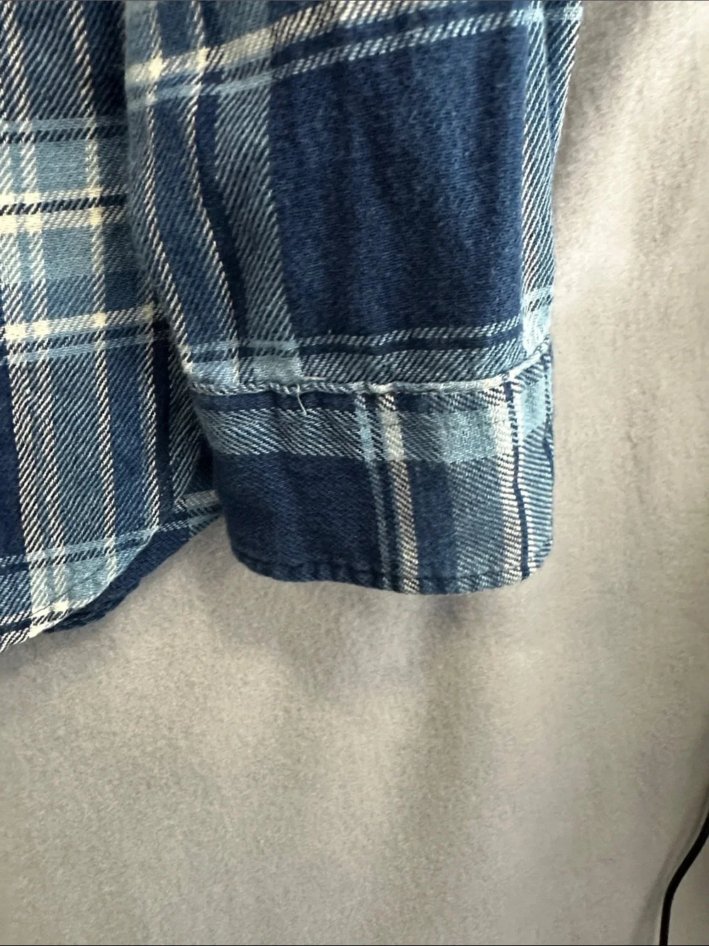 Polo by Ralph Lauren Blue Plaid Cotton Button-Down Shirt